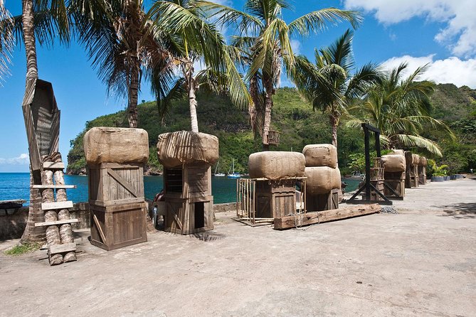 Pirates of the Caribbean SVG with Trubb Taxi Tours - Fort Charlotte and the view over Kingstown