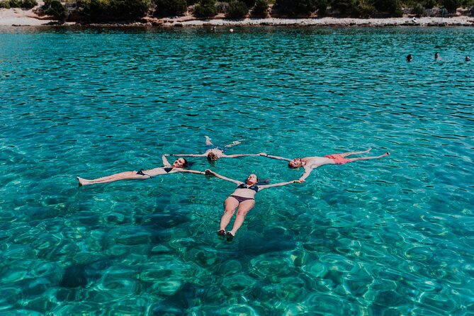 Private Blue cave, Mamma Mia and Hvar, 5 islands tour from Split - Stiniva Cove is a quick swim stop