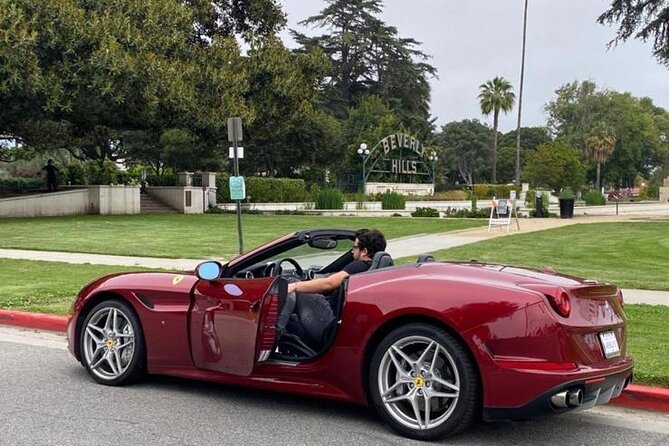 Private Ferrari California T Drive from Hollywood to Sunset Plaza - Timing, meeting point, and practical planning