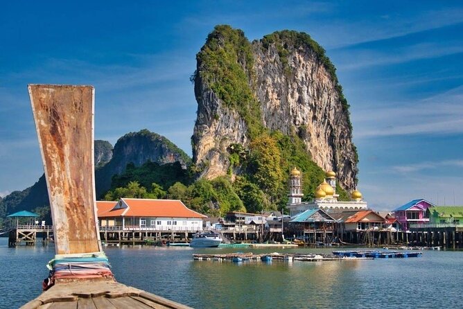 Private James Bond Island Canoeing Long-tail Boat Tour w/ Lunch - Lunch and village life on Panyee Island