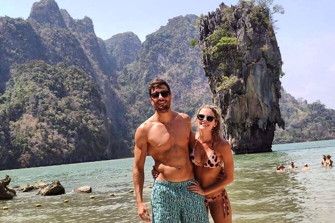Private James Bond Island Speedboat Adventure Tour w/ Canoeing - Speeding across Phang Nga Bay