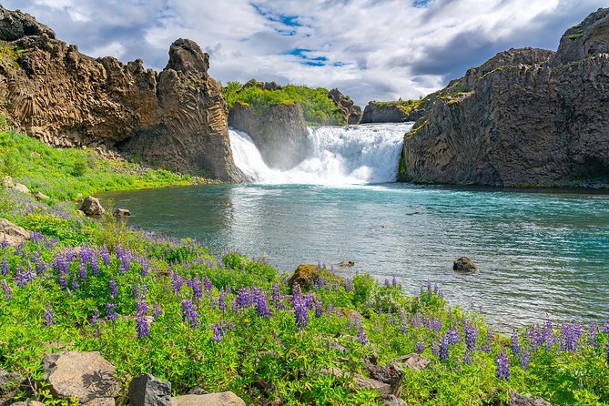 Private Jeep Tour - Game of Thrones experience - Hjalparfoss offers a gentler change of pace