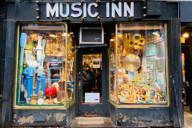 Private Marvelous Mrs. Maisel Sites Guided Tour - Music Inn World Instruments and the Period Sound of New York