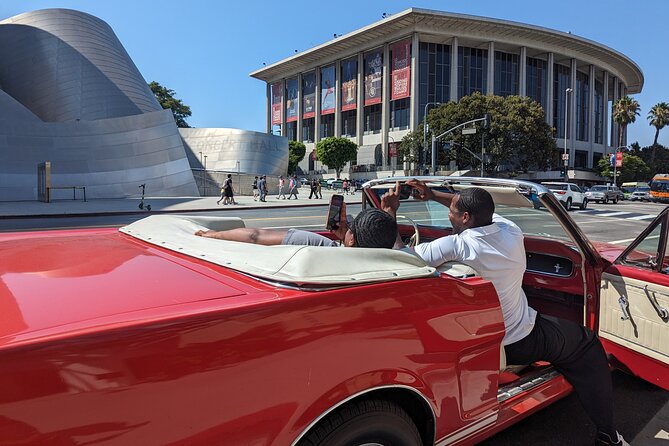 Private Tour Downtown to the Hollywood Sign in a 1965 Mustang - Hollywood Boulevard with the top down