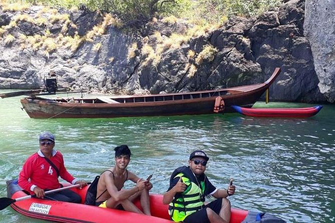 Private VIP Boat to Phang Nga Bay James Bond Island - One hour of canoeing around Hong Island