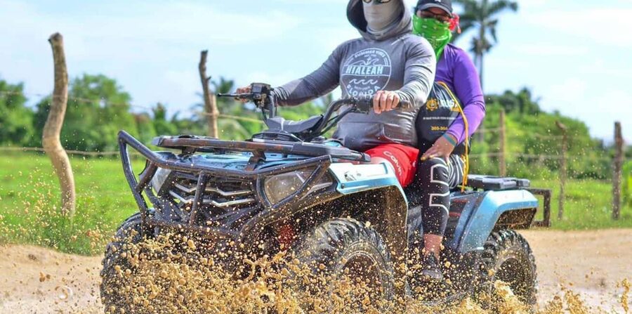 Punta Cana: Buggy or ATV Tour on the Beach and Cenote Visit - Macao Beach, with a short chance to swim