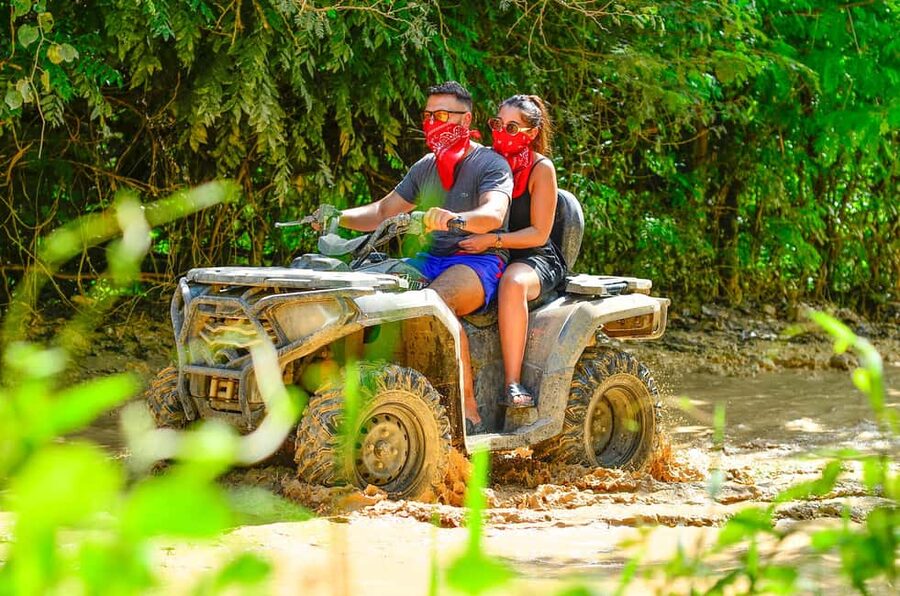 Punta Cana: Buggy or ATV Tour on the Beach and Cenote Visit - A quick swim at Indigenous Springs