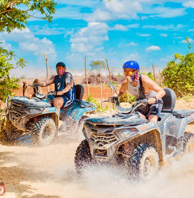 Punta Cana : Done Buggy Excursions AtV /cenote on the Beach - Macao Beach, clear water and limited time