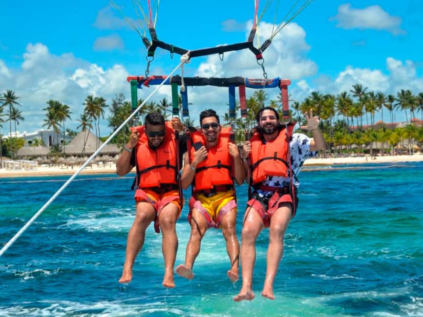 Punta Cana: Parasaling Adventure on the beach - The pickup ride and the meeting point
