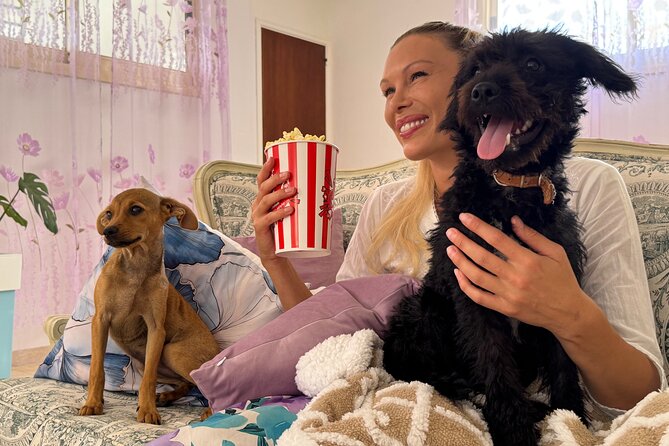 Puppies and Movies: A Feel-Good Film Night with Rescue Pups - Key points to know before booking