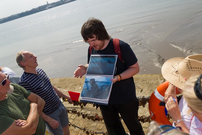 Reel Tours: Liverpool Film Location Walking Tour - Mann Island and the road beside the Mersey