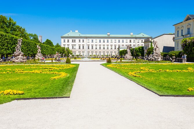 Relive the Movie Private Sound of Music Tour in Salzburg - Leopoldskroner Weiher and the Hohensalzburg view