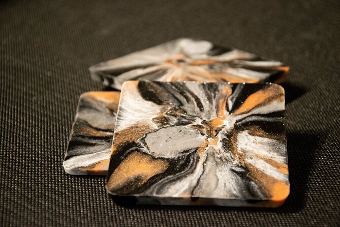 Resin Artwork in a Nolita Artist's Studio - A keepsake with a real connection to New York