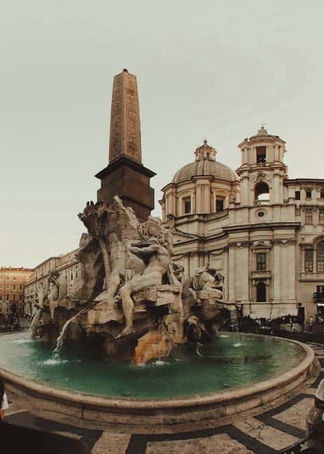 Rome: Angels and Demons, the illuminati path - Piazza Navona and Bernini’s Four Rivers