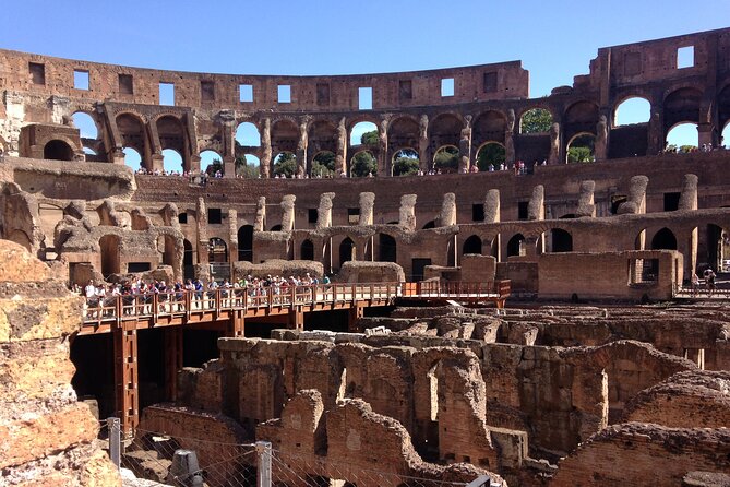 ROME:COLOSSEUM EXPRESS GLADiATOR ARENA SMALL GROUP/PRIVATE TOUR - Key points to know before booking
