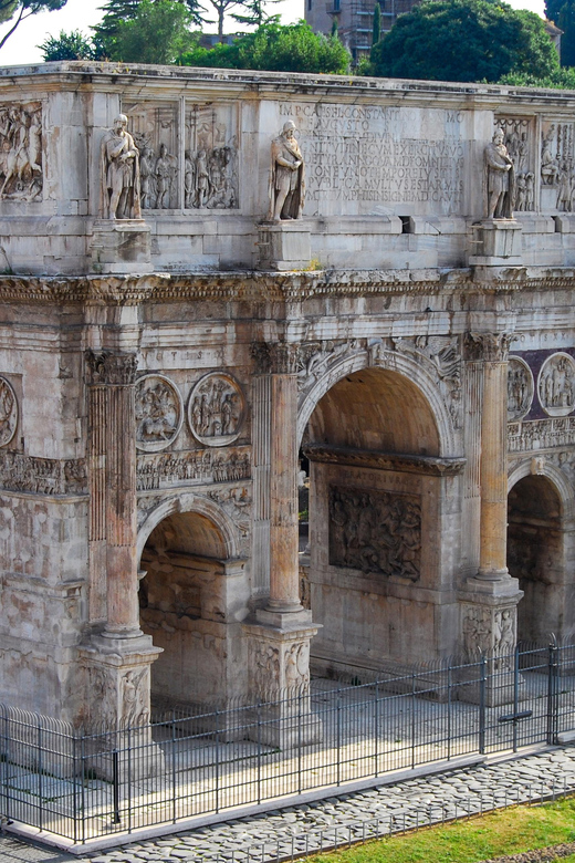 Rome: Colosseum Tour with Gladiator's Arena Option and Forum - Entering the Colosseum with timed entry