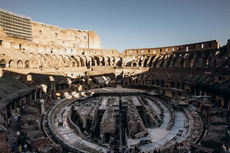 Rome: Gladiator’s Gate and Arena Special Colosseum Access - Palatine Hill and the view over ancient Rome