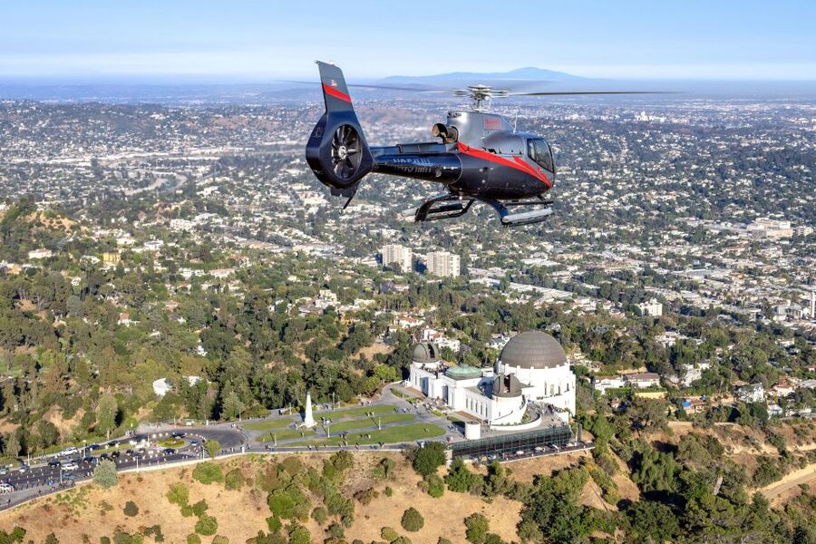 Santa Monica: Hollywood & Beyond Helicopter Tour - Downtown Los Angeles and the city’s sports landmarks