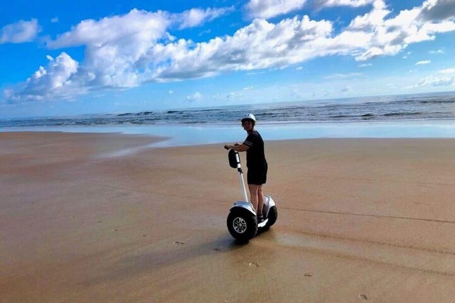 Segs On The Beach-Daytona Beach - Riding the open stretch of Daytona Beach