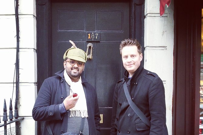 Sherlock Holmes BBC Series and Traditional Locations - A Very Small Group Tour - The Sherlock Holmes statue and Baker Street finale