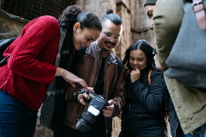 Shine in the Streets of Barcelona: cinematic & candid photos - Barcelona Cathedral: grand stone backdrops