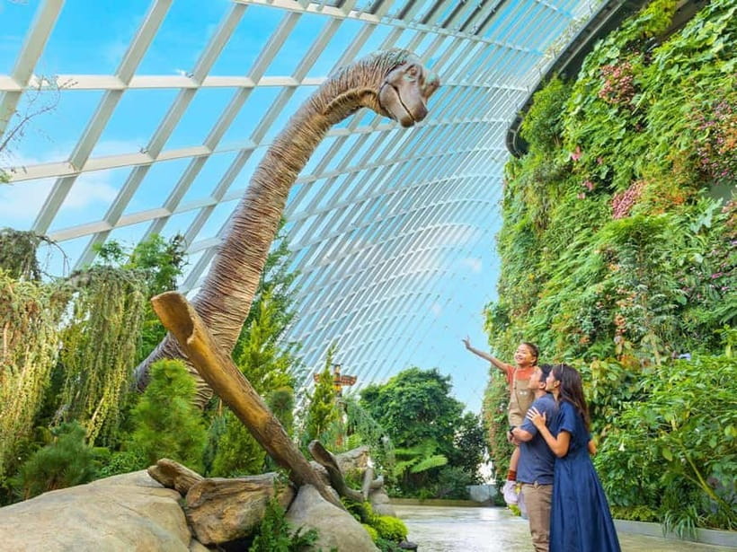 Singapore: Gardens by the Bay & Jurassic World with Pickup - Who will get the most from this outing