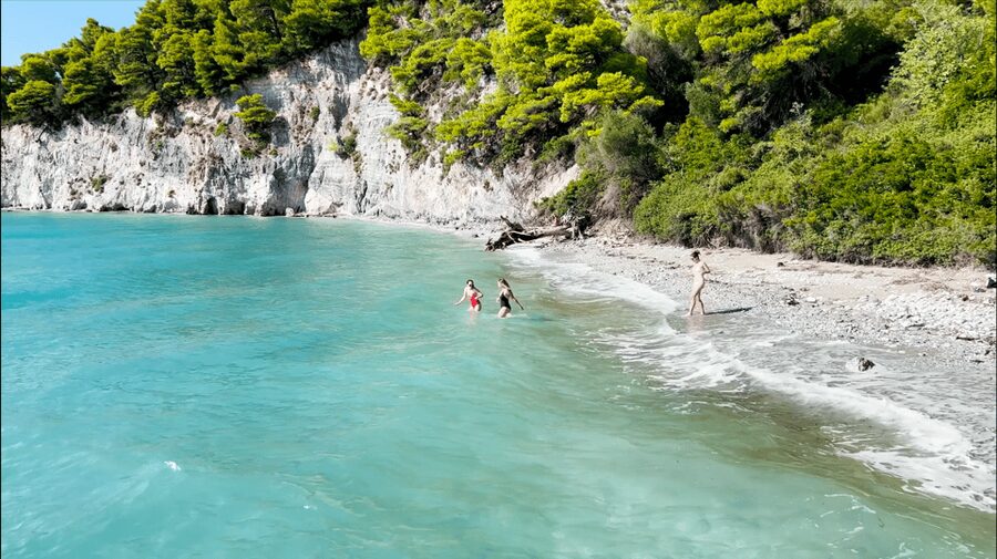 Skiathos: Mamma Mia Island and Beach Day Cruise - The optional ride to Agios Ioannis Chapel