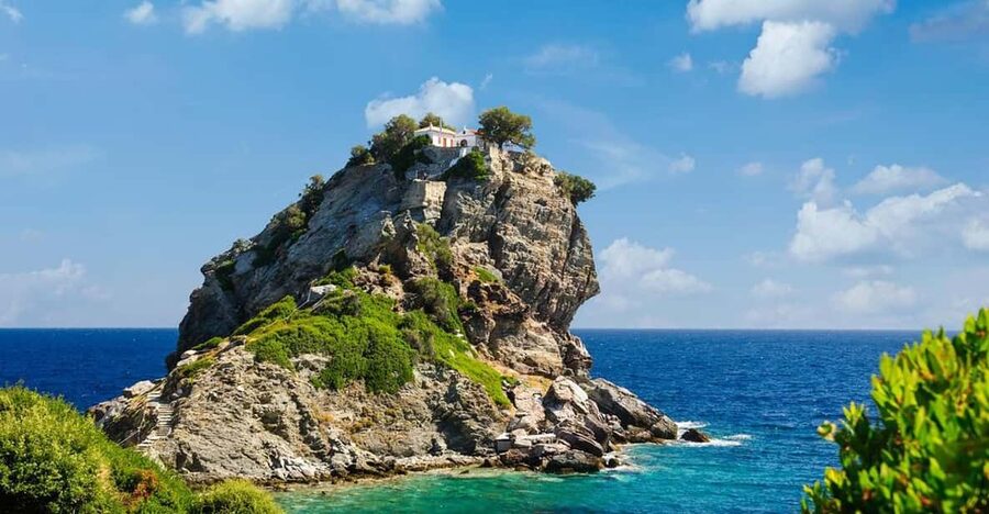 Skopelos: Mamma Mia Cliff Tour - Booking, cancellation, and language