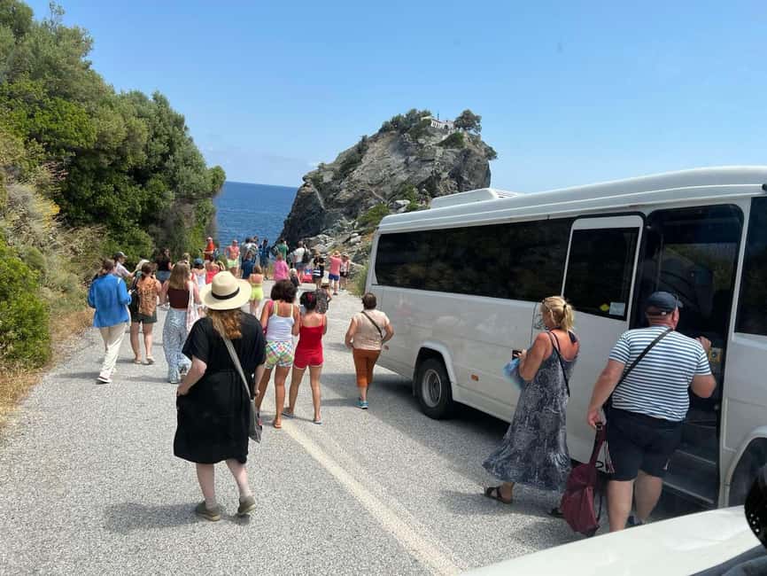 Skopelos: Mamma Mia Tour - Three and a half hours at Kastani Beach