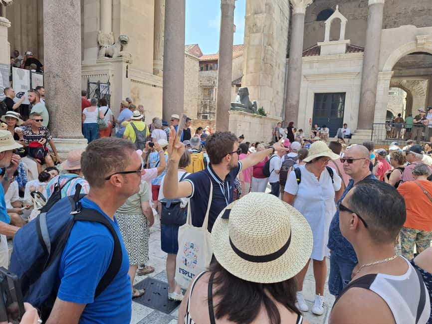 Split: City Walking Tour w/ Game of Thrones Locations - Starting at the Riva and finding the guide