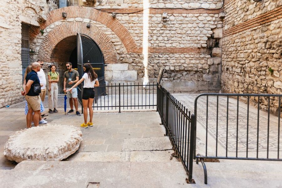 Split: Game of Thrones Small Group Tour of Filming Locations - Entering Diocletian’s Palace cellars