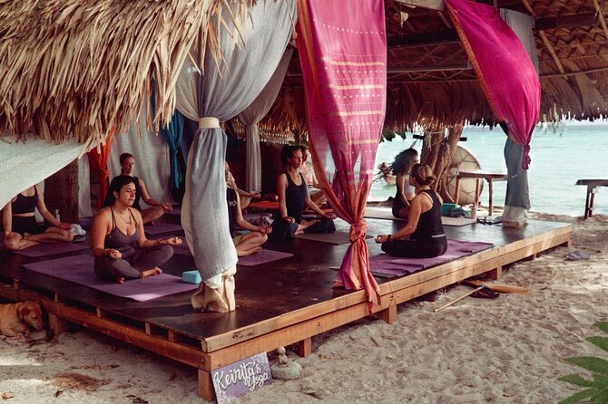 Sunrise yoga class overlooking the beach, the sea & sunrise . - Why Keirita’s teaching style matters