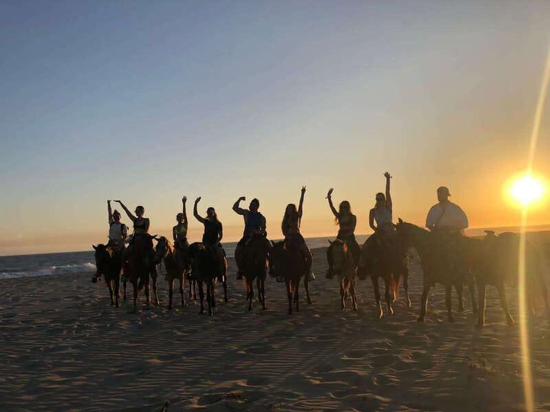 Sunset by Horse on the Beach - What $122 includes, and what it does not