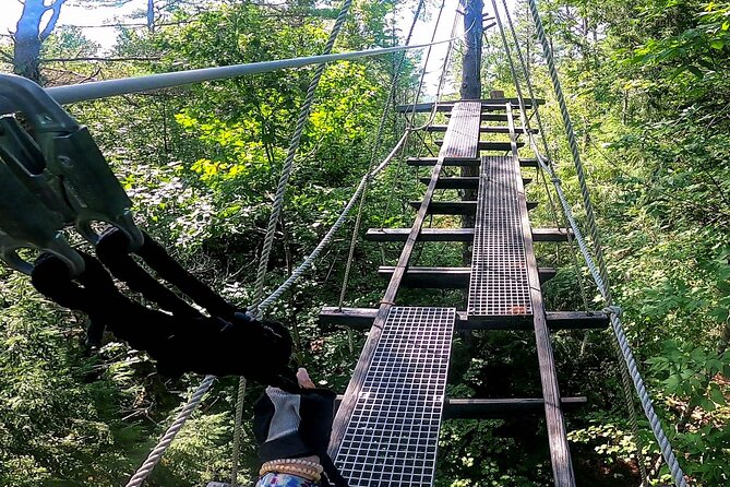 Superman Zipline Tour in Morningside - Flying through Morningside’s New Hampshire woods