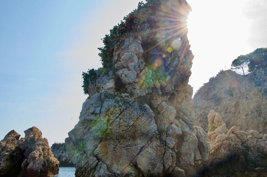 Taormina: White Lotus Tour - The caves: Grotta del Giorno, Baia delle Sirene, and more