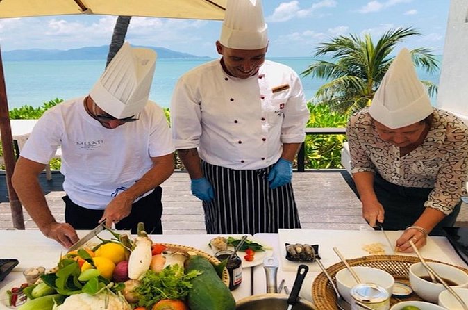 Thai Culinary Class by the Beach at Melati Resort & Spa - The USB recipes and certificate