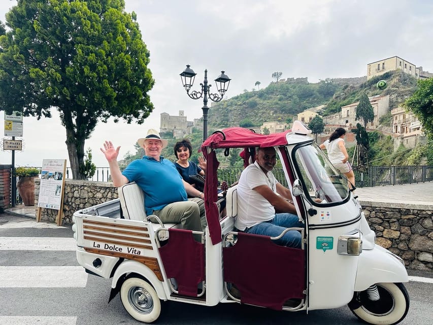 The GODFATHER'S Tour - Savoca and Forza d'Agrò - The Ape Calessino ride