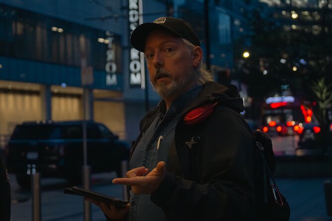 The Haunting of Vancouver Film Tour - The Dominion Building and the route toward Gastown