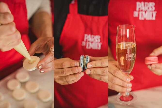 The Official Emily in Paris Macaron-Making Workshop - Mixing and piping your first macarons