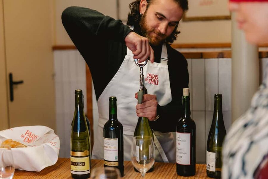 The Official Emily in Paris Wine & Cheese with Butter Making - Testing your nose in the aroma challenge