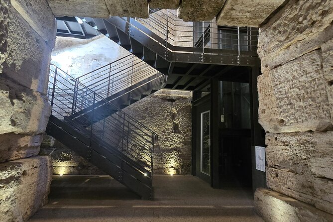 The Path of Gladiators. Underground Exclusive Tour - Entering the hypogeum with a small group