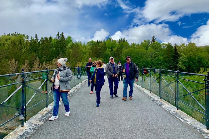 Viking Islands from Alesund: 5-Hour Private Group Tour - Ålesund Storsenter and views toward Borgundfjord
