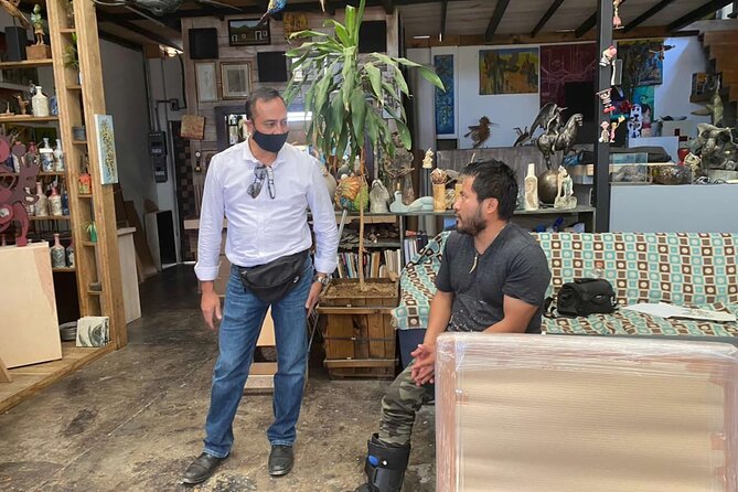 Visit to workshops and studios of contemporary art artists - Eddy Vasquez, memory, family, and the natural world
