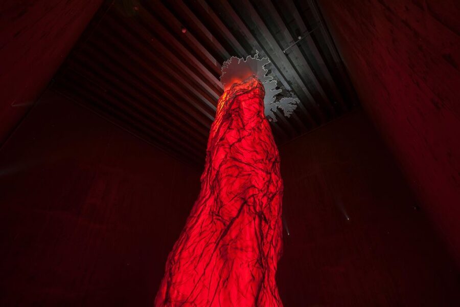 Volcano Exhibition and Cinema - Lava Centre Iceland - The Trembling Earth section puts earthquakes first