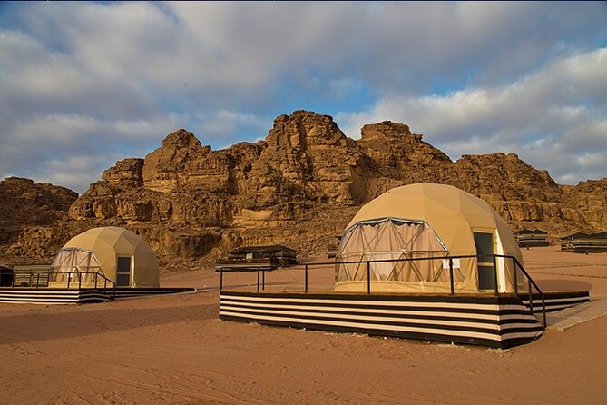 Wadi Rum Private Tour from Petra with Martian and Star Wars Film Site - A Bedouin tent and mint tea