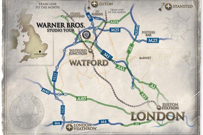 Warner Bros. Studio Tour with Transportation from London - Entering the Great Hall and Dumbledore’s office