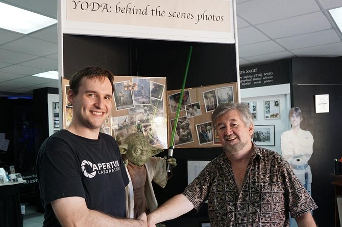 Yoda Guy Movie Exhibit (Hologram Tour) and Star Wars Celebrity - What you will see beyond Yoda